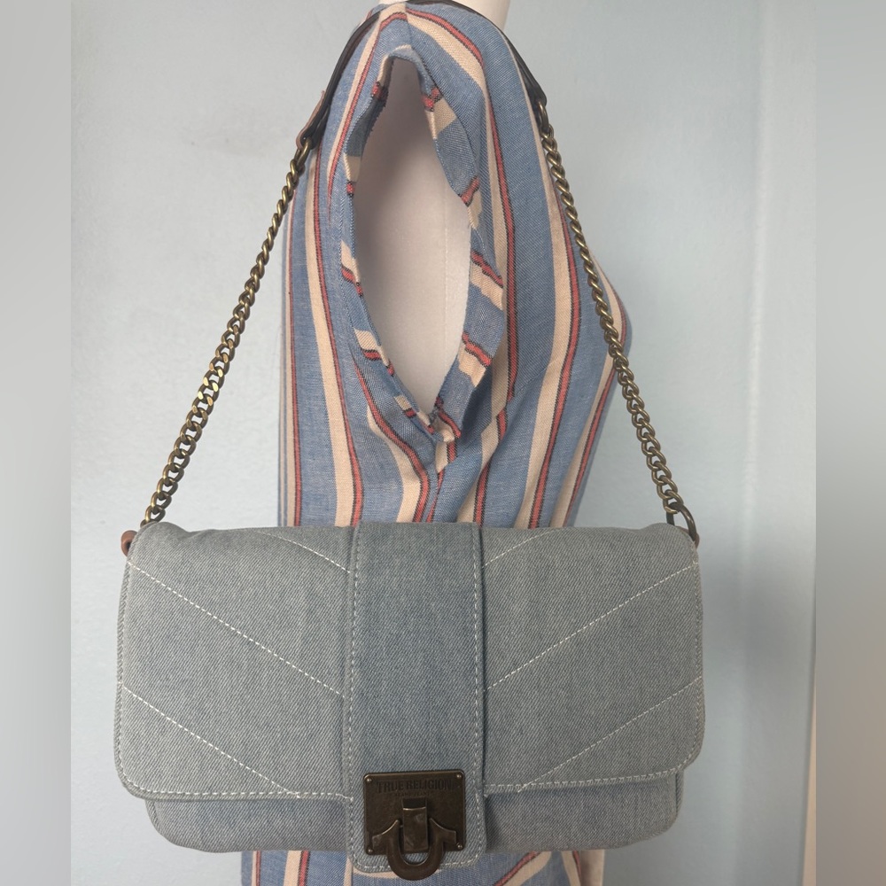 NWOT TRUE RELIGION JEANS SHOULDER BAG, NWOT